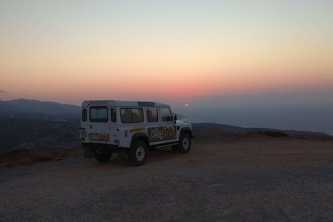 Amazing Sunset Jeep Safari Route with Dinner - Pickup Around Heraklion: A Late Start Done Right