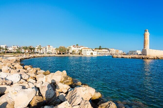 CHANIA RETHYMNON KOURNAS, full day professional guided coach tour - Rethymnon: another guided tour, then port and beach-road wandering