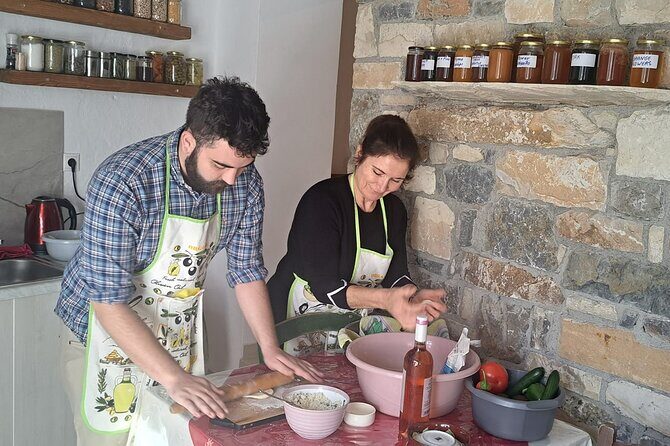 Cretan Flavors - Cooking Lessons and Wine Olive Oil Tasting - Dinner, coffee, and Cretan raki: a full evening meal plan
