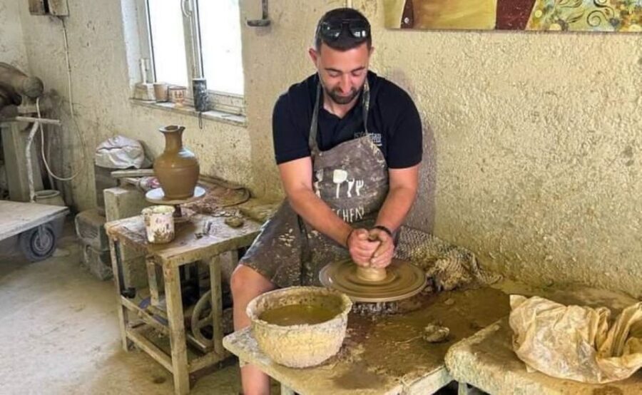 Crete: Full-Day Cretan Wines, Olive Oil, Raki and Food Tour - Skalani stop: olive grove, olive mill, and that first taste