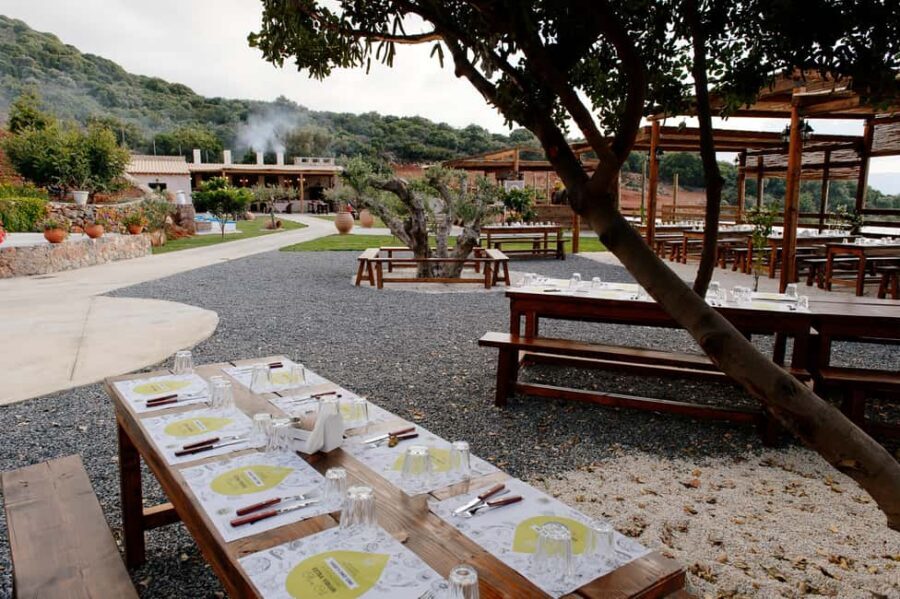 Crete: Knossos, Lasithi, Lasinthos and Olive Farm Combo Tour - Lasinthos Eco Park: workshops and animals on the plateau