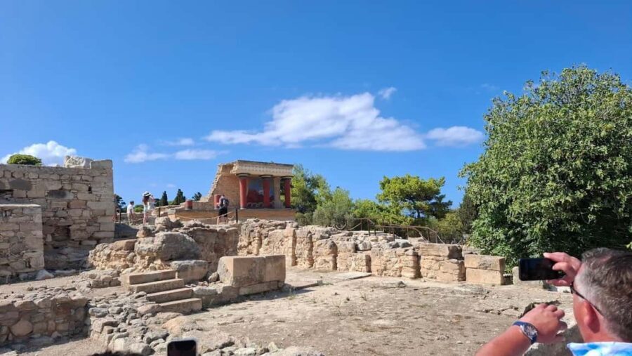 Crete: Knossos Palace, Winery & Olive Oil Tour with Lunch - Traditional Village Lunch With Wine and Raki