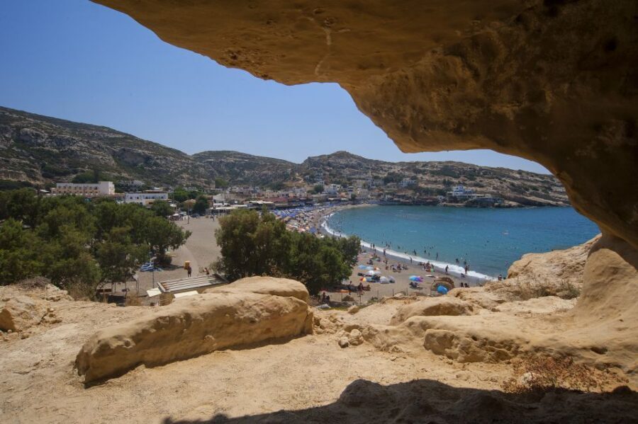 Crete: Matala Beach and Hippie caves, Red beach - Key reasons this south Crete day feels worth it