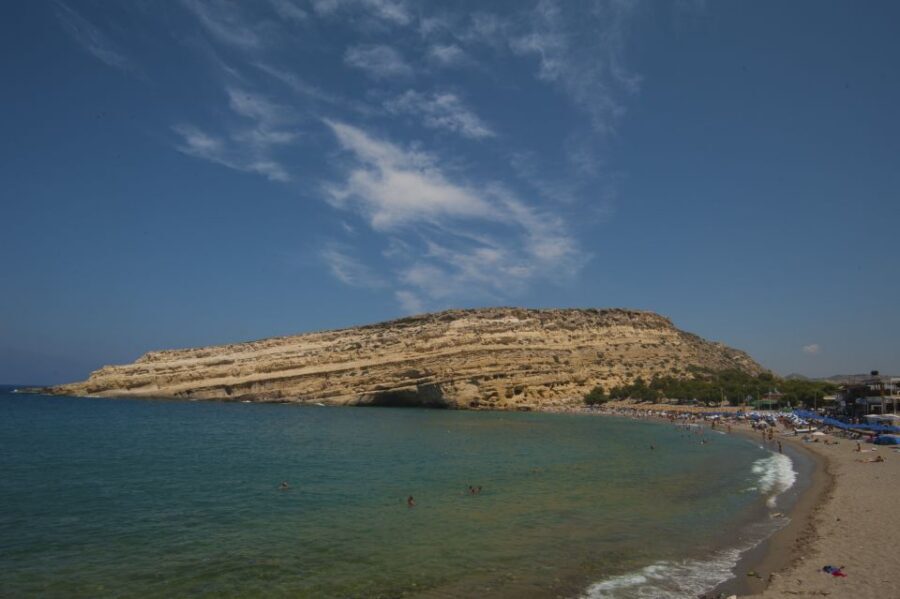 Crete: Matala Beach and Hippie caves, Red beach - Language and pacing: how to make sure you get the Red Beach directions