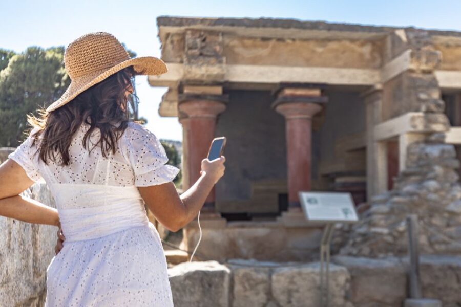 Crete: Palace of Knossos E-Ticket and Audio Guide - Mount Juktas: A Framing View You Should Actually Pause For