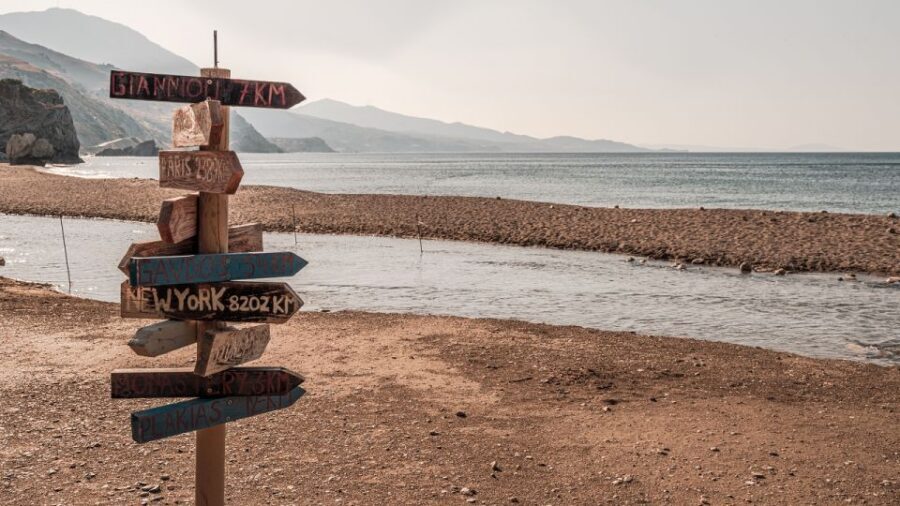 Crete: Preveli Tropical Beach and Palm Forest - Kourtaliotikos Gorge viewpoints: photos you can actually plan