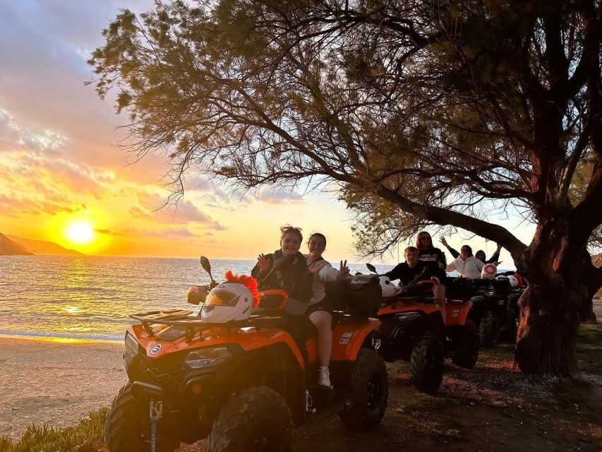 Crete: Sunset or Morning Quad with Local Products Tasting - Achlada ghost village: what the abandoned ruins teach you