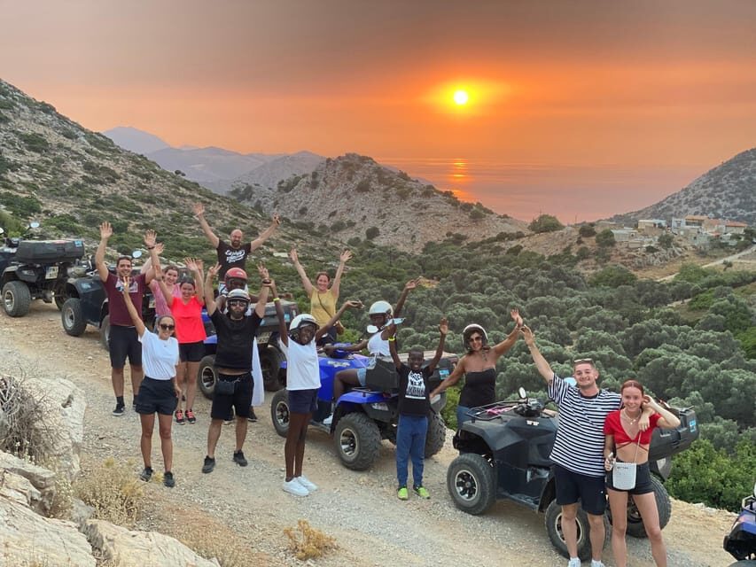 Crete: Sunset or Morning Quad with Local Products Tasting - The local tasting: olive oil, olives, and honey you’ll actually remember