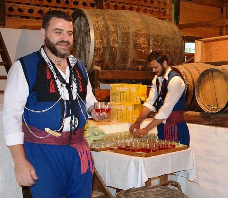 Crete: Traditional Dance Show and Buffet Dinner with Wine - Bus and pickup logistics: the coach rides and 13 drop-off locations