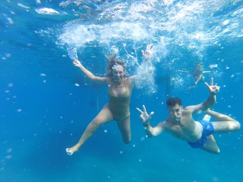 From Heraklion: Dia Island Private Sailing Trip - Saint George bay: the calm contrast to snorkeling time