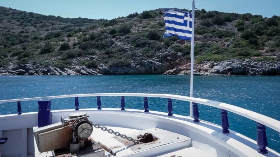 From Heraklion: Elounda, Kolokitha, and Spinalonga Boat Trip - From Elounda Port at 2 p.m.: the rhythm of the cruise