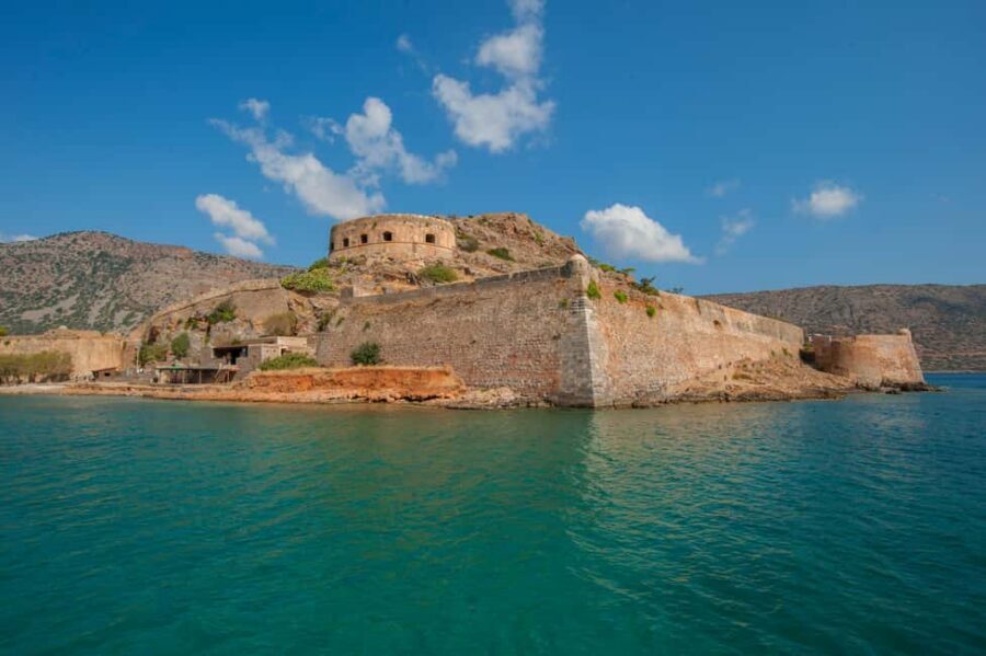 From Heraklion: Elounda, Kolokitha, and Spinalonga Boat Trip - Barbarossa cave: a natural stop built for pictures