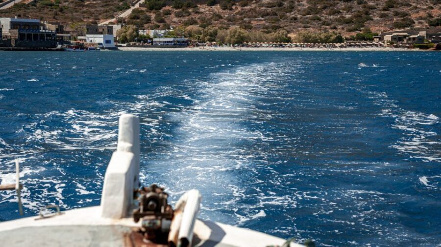 From Heraklion: Elounda, Kolokitha, and Spinalonga Boat Trip - Food on board: salad, fruit, water, and how to budget drinks