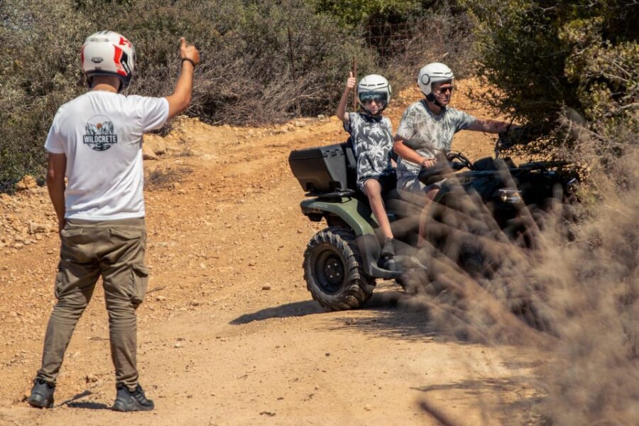 From Heraklion: Quad Safari Wild Crete Day Tour - Quad safari timing and pickup from Heraklion (and nearby areas)
