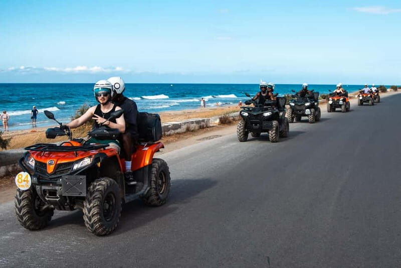 From Heraklion: Quad Safari Wild Crete Evening Tour - Getting picked up near Heraklion and rolling out at 17:00
