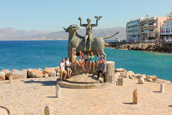 Full-Day Guided Private Tour in a Breathtaking Crete Island - Plaka Marina and Spinalonga: Coastal Views, Seafood Lunch Time, and Rocky-Entry Swimming