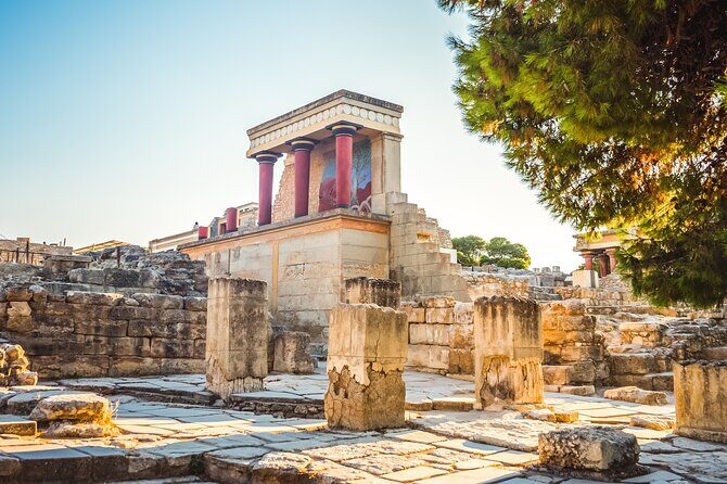 Full Day Knossos Palace Zeus Cave Lassithi Plateau from Elounda - Krasi village stop: the easy, local pause