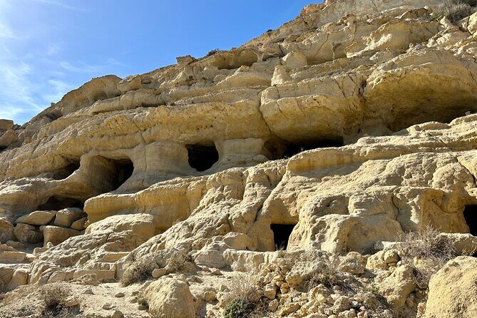 Full-Day Private Tour in Matala Caves and Ancient Gortyn in Crete - Matala Beach for swimming and a long exhale