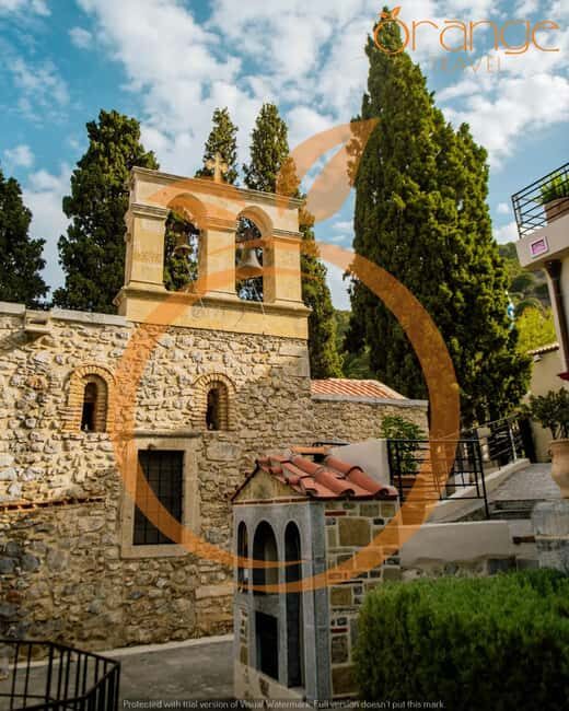 Full-Day Tour:Lasithi Plateau -Mythology Park&Knossos Palace - Panagia Kera Kardiotissa Monastery: Little Lourdes with a guided lens