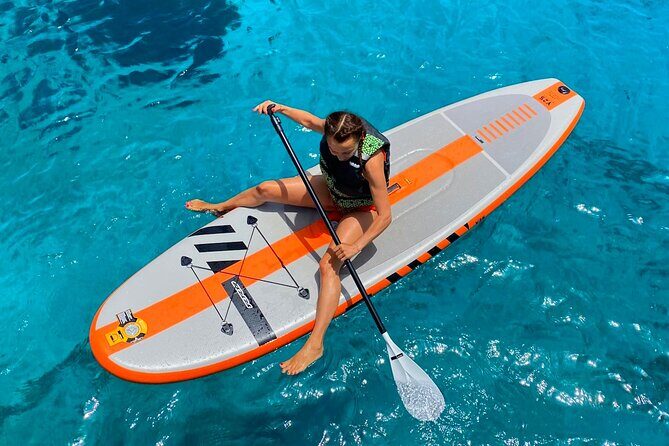 Heraklion: Dia Island Catamaran Cruise with Water Toys - Boarding in Heraklion: timing and what to expect