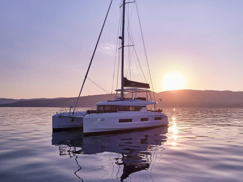 Heraklion: Dia Island Luxury Catamaran Cruise with Meal - Key points to know before you go