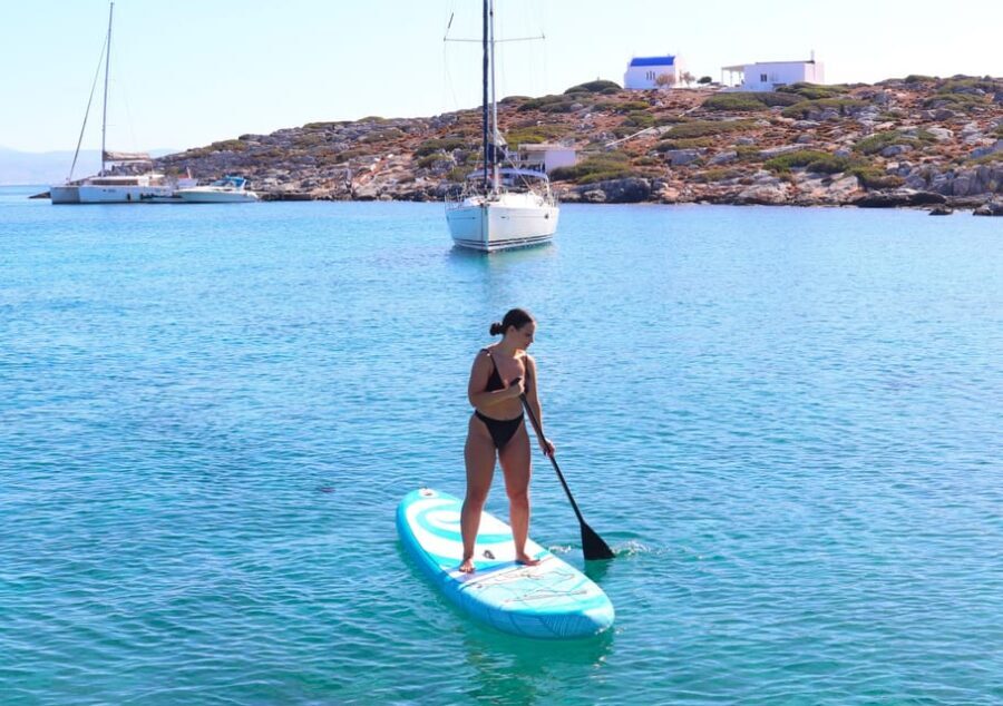 Heraklion: Dia Island Luxury Catamaran Cruise with Meal - Drinks included: unlimited wine and beer without the awkwardness