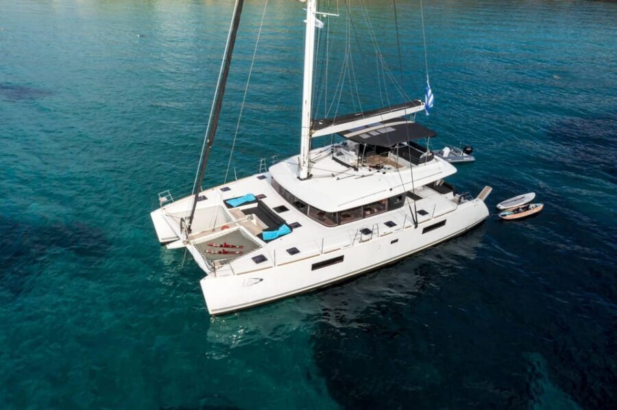 Heraklion: Dia Island Luxury Catamaran Cruise with Meal - Snorkeling and fishing gear: included, so you don’t over-pack