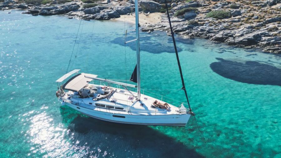 Heraklion: Dia Island Private Sailing Cruise with Full Meal - The sail out: passing Koules Fortress and listening to the stories