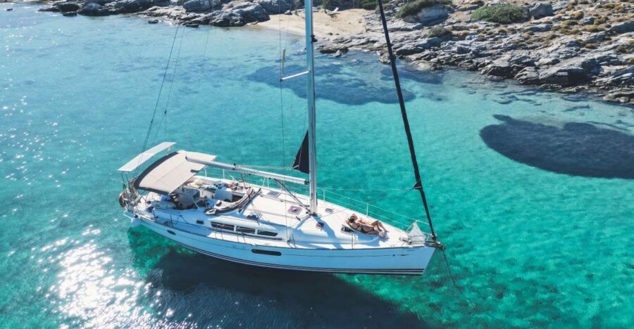 Heraklion: Dia Island Private Sailing Cruise with Full Meal - Getting on board in Heraklion: Cafe Marina and timing that matters