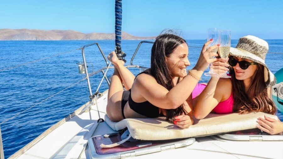 Heraklion: Dia Island Sailboat Cruise with Swimming and Meal - The crew experience: why names matter on a tour like this