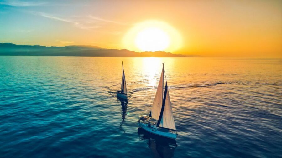 Heraklion: Dia Island Sailboat Cruise with Swimming and Meal - Where you meet in Heraklion and how the timing works in 5.5 hours