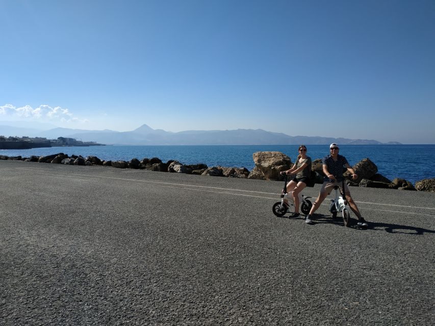 Heraklion: Ecobike Sightseeing Tour with Greek Meze - Key highlights worth knowing