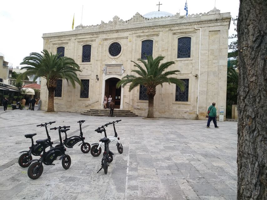 Heraklion: Ecobike Sightseeing Tour with Greek Meze - Karavolas to the Venetian Walls: getting your bearings fast