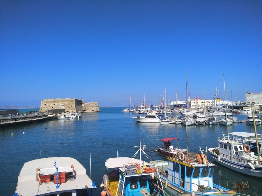 Heraklion: Ecobike Sightseeing Tour with Greek Meze - Agios Minas Cathedral and Agios Titos Church: two religious stops, two different vibes