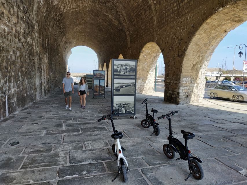 Heraklion: Ecobike Sightseeing Tour with Greek Meze - Morosini Lions Fountain and Lion’s Square: iconic stops that also work for shopping and people-watching