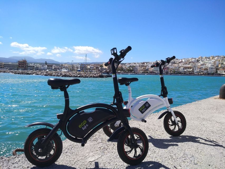 Heraklion: Ecobike Tour with Wine Tasting - A real sommelier makes the tasting feel worth it