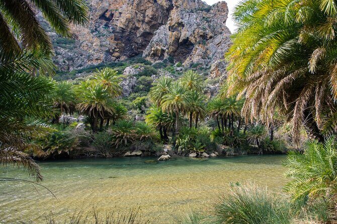 Heraklion: Preveli Boat Trip, Damnoni & Kourtaliotiko springs - Damnioni Beach: swim time, lunch time, and little coves nearby