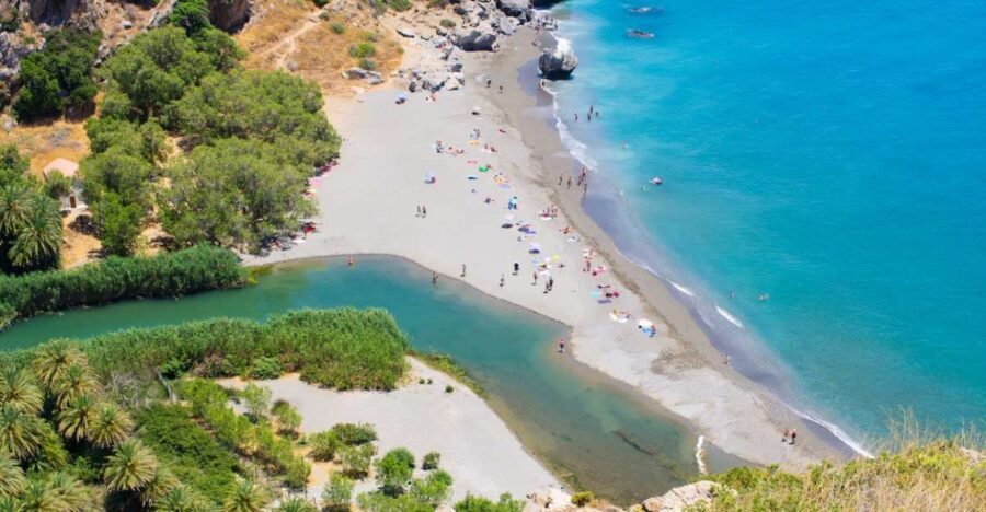 Heraklion: Preveli By Boat, Damnoni & Kourtaliotiko Springs - Kourtaliotis Gorge Springs: The Refreshing Start