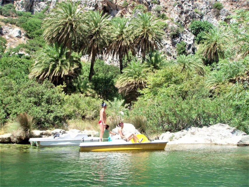 Heraklion: Preveli By Boat, Damnoni & Kourtaliotiko Springs - The Boat Trip to Preveli Palm Beach