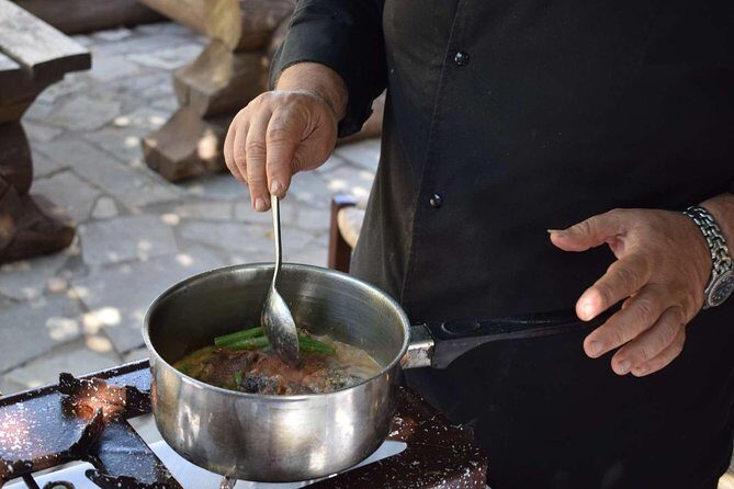 Heraklion Private Cretan Cooking Class at a Traditional Village - From kitchen to table: wine, tasting, and how to enjoy the full meal
