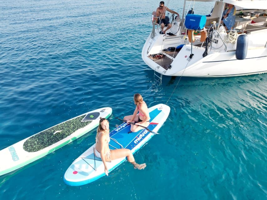 Heraklion: Sailing Cruise to Dia Island with Drinks and Meal - The wind-powered journey and the dolphin/legend angle