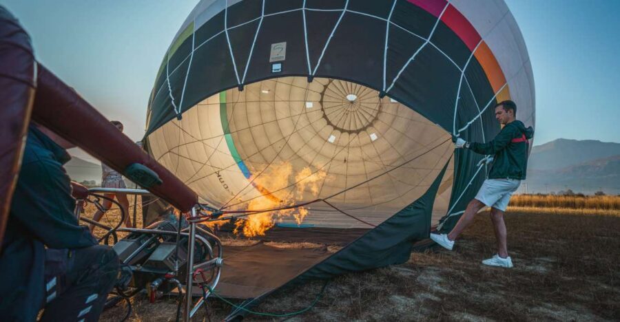 Heraklion: Sunrise Balloon Flight & Sunset Catamaran Cruise - Itinerary in real-life terms: how each segment flows