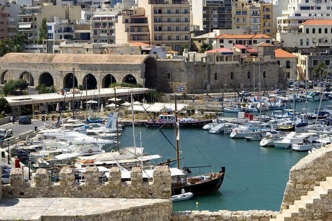 KNOSSOS & HERAKLION CRETE, day professional guided coach tour - Heraklion city time: a guided 30 minutes to get oriented, then market wandering