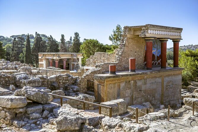 Knossos, Olive Grove, Winery - Distillery with Tastings & Lunch - Knossos Archaeological Site: self-guided palace tips (and ticket reality)