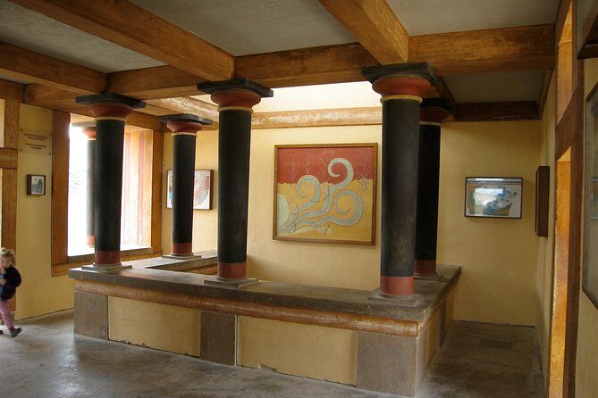 Knossos Palace guided tour - Heraklion City tour + market - Patsides Minoan Farm: herbs, products, and a calmer change of pace