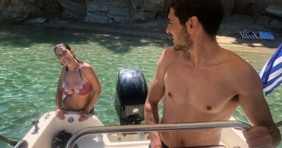 Lygaria: Private Motorboat Cruise with Snorkeling & Swimming - Agia Pelagia and Ligaria bays: the kind of shoreline you came for