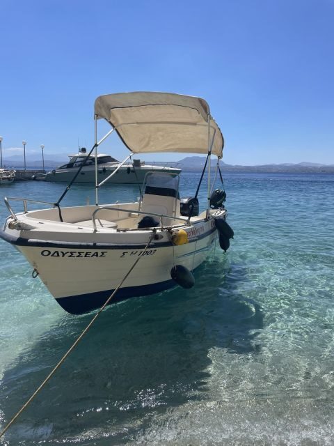 Lygaria: Private Motorboat Cruise with Snorkeling & Swimming - Fishing from the boat: easy try-it fun with rod and bait provided