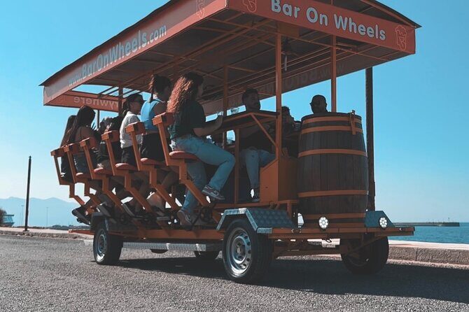 Malia: Party Bike 1 hour Experience & Unlimited Drinks - Key things to know before you book