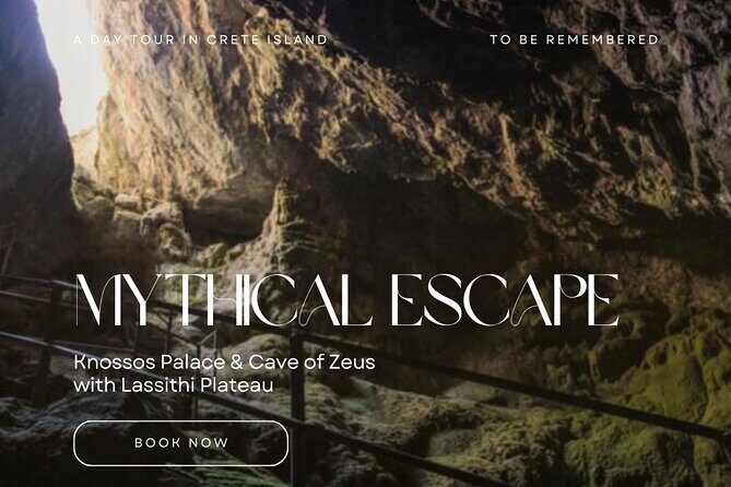 Mythical Escape: Zeus Cave & Knossos Palace with Lassithi Plateau from Heraklion - Knossos Palace: a private 1-hour visit that won’t leave you guessing