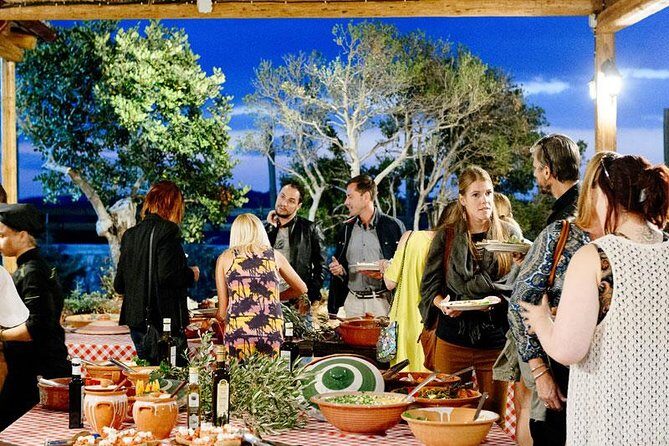 Olive Mill Festival - Dinner in front of you: buffet food plus performance energy